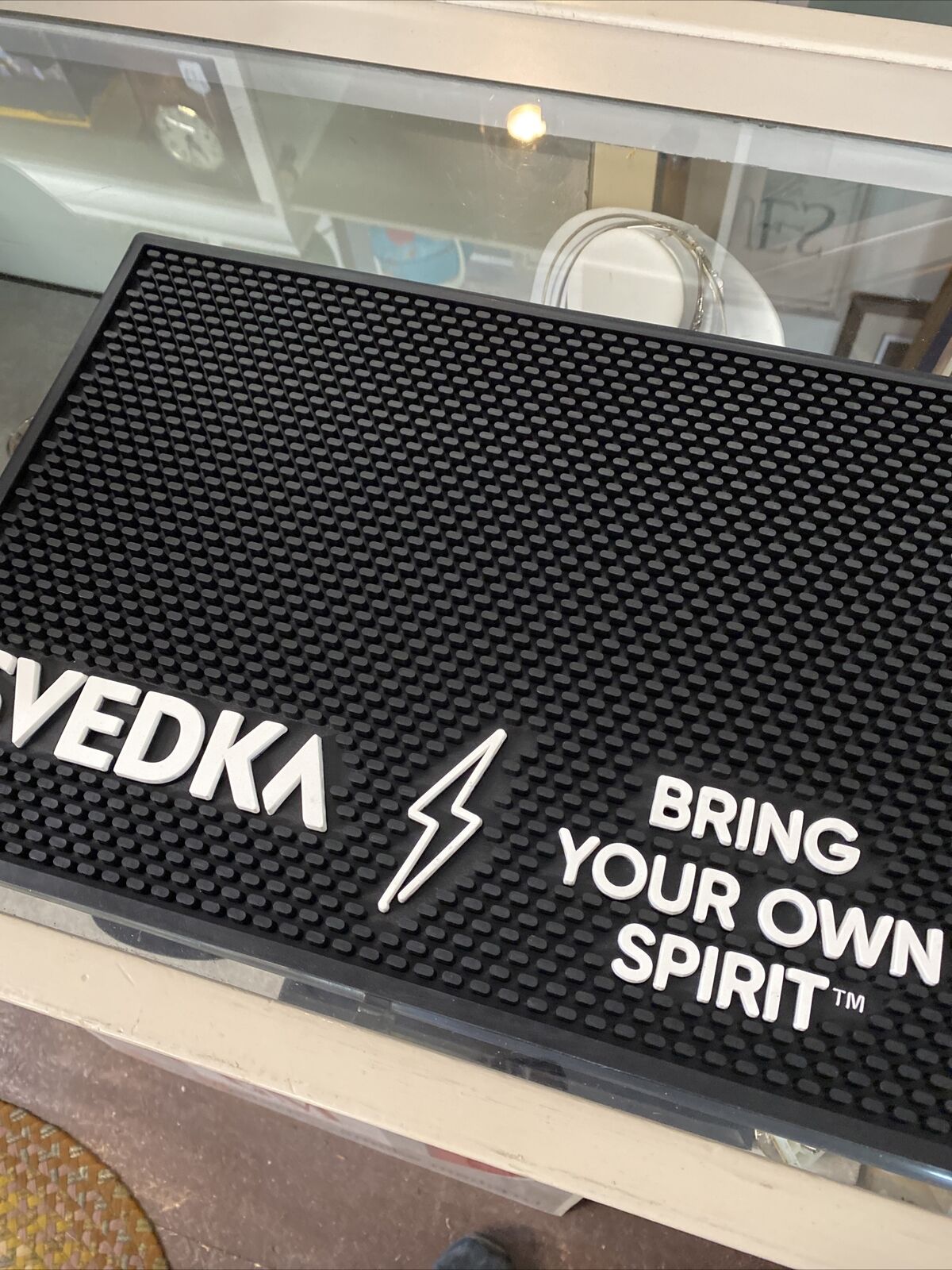 Large Svedka Vodka Bar Mat bring Your Own Spirit