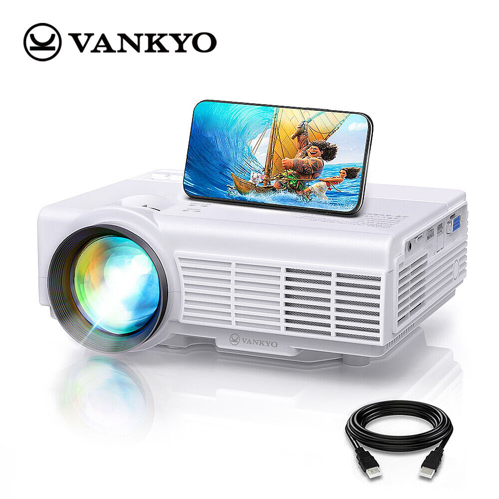 VANKYO Leisure 3 Upgraded Version 2400 Lux LED Portable Projector With Carrying
