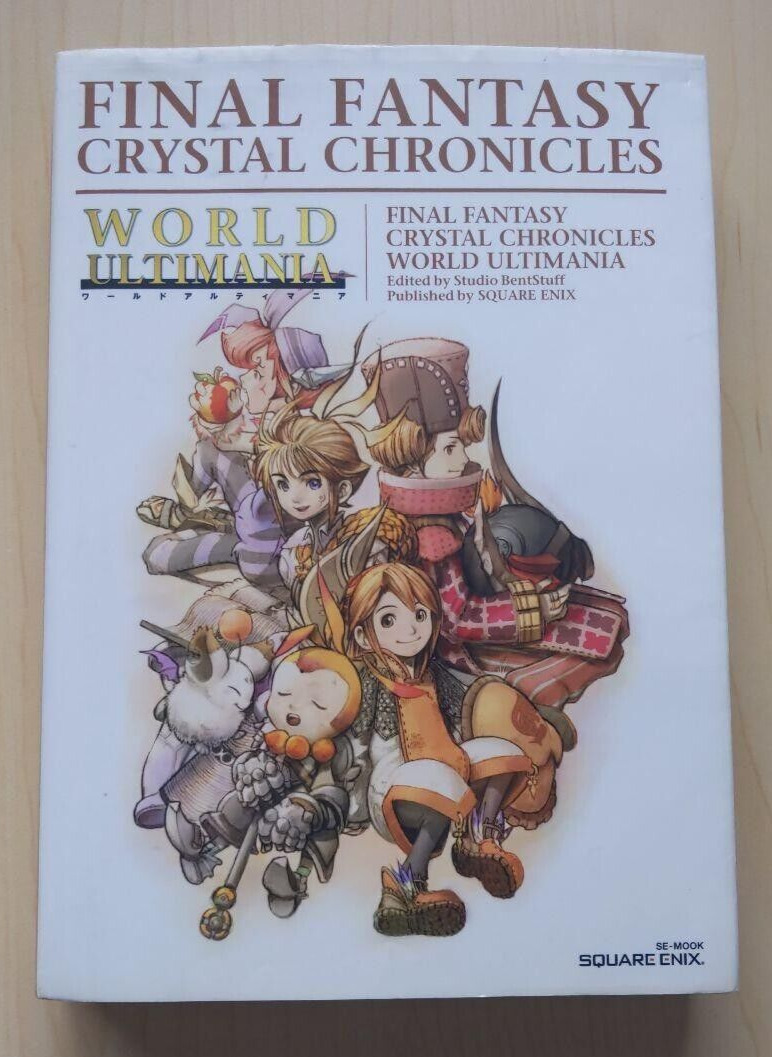 FINAL FANTASY Crystal Chronicles World Ultimania Strategy Guide Book NGC Japan