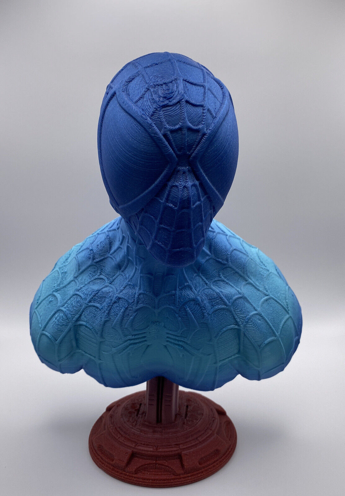 Spiderman Statue 3D Printed | Paintable Plastic Filament | 7.5 Inches Tall