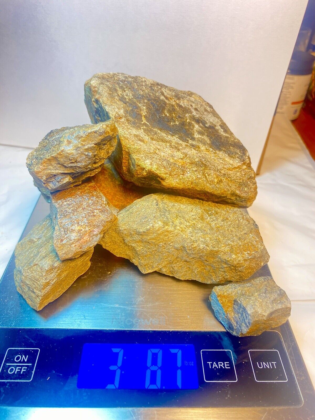 Gold Ore Quartz With Tons Of Metal Content Super Mineralization Sulfides 3.8lbs