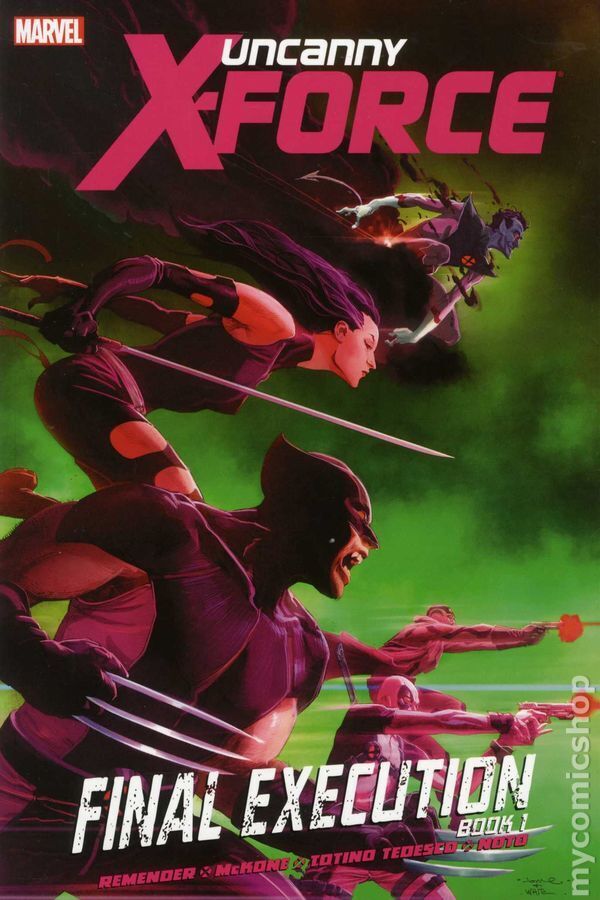 Uncanny X-Force Final Execution HC #1-1ST FN 2012 Stock Image
