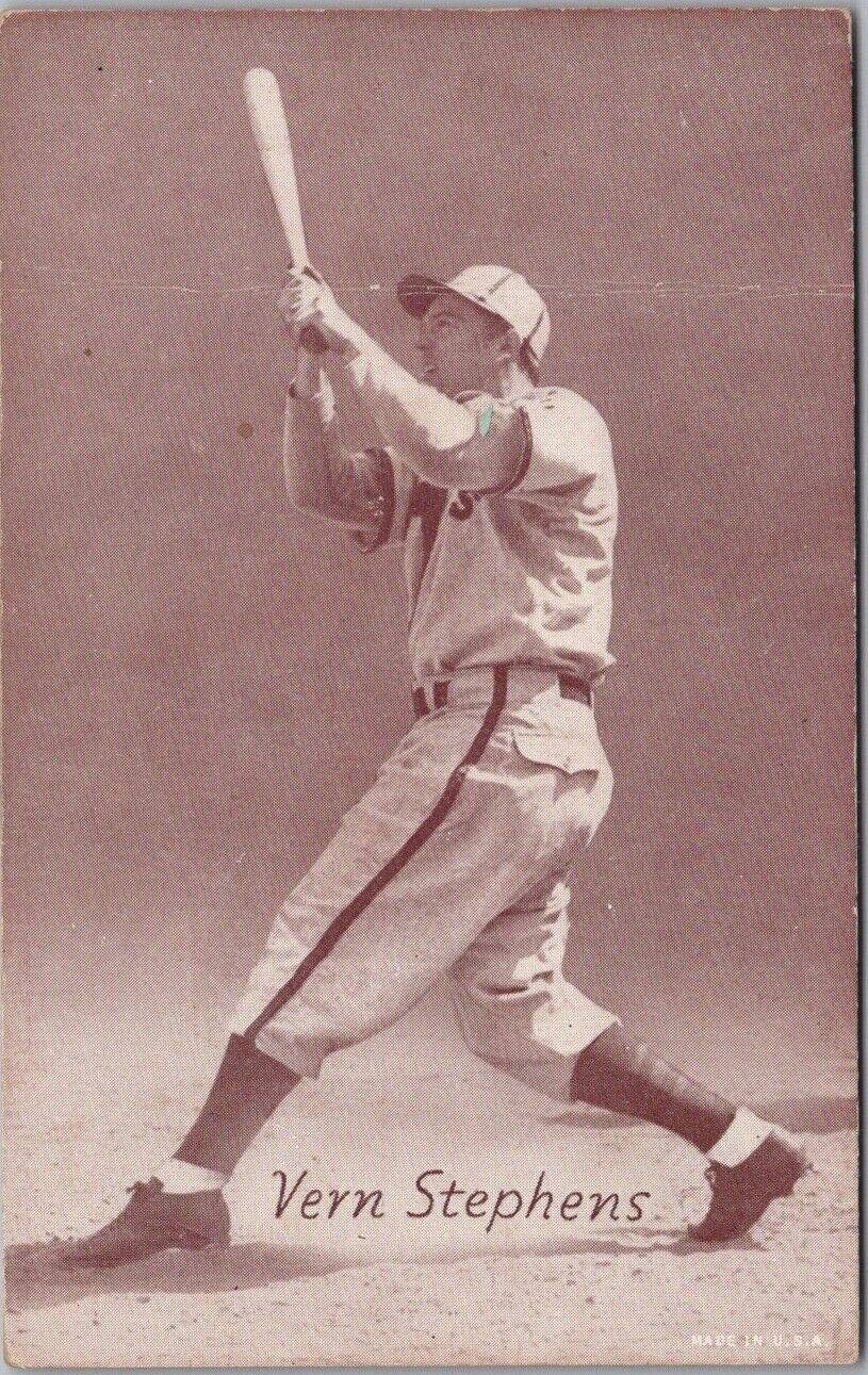 1940s VERN STEPHENS Baseball Mutoscope / Arcade Card ST. LOUIS BROWNS Shortstop