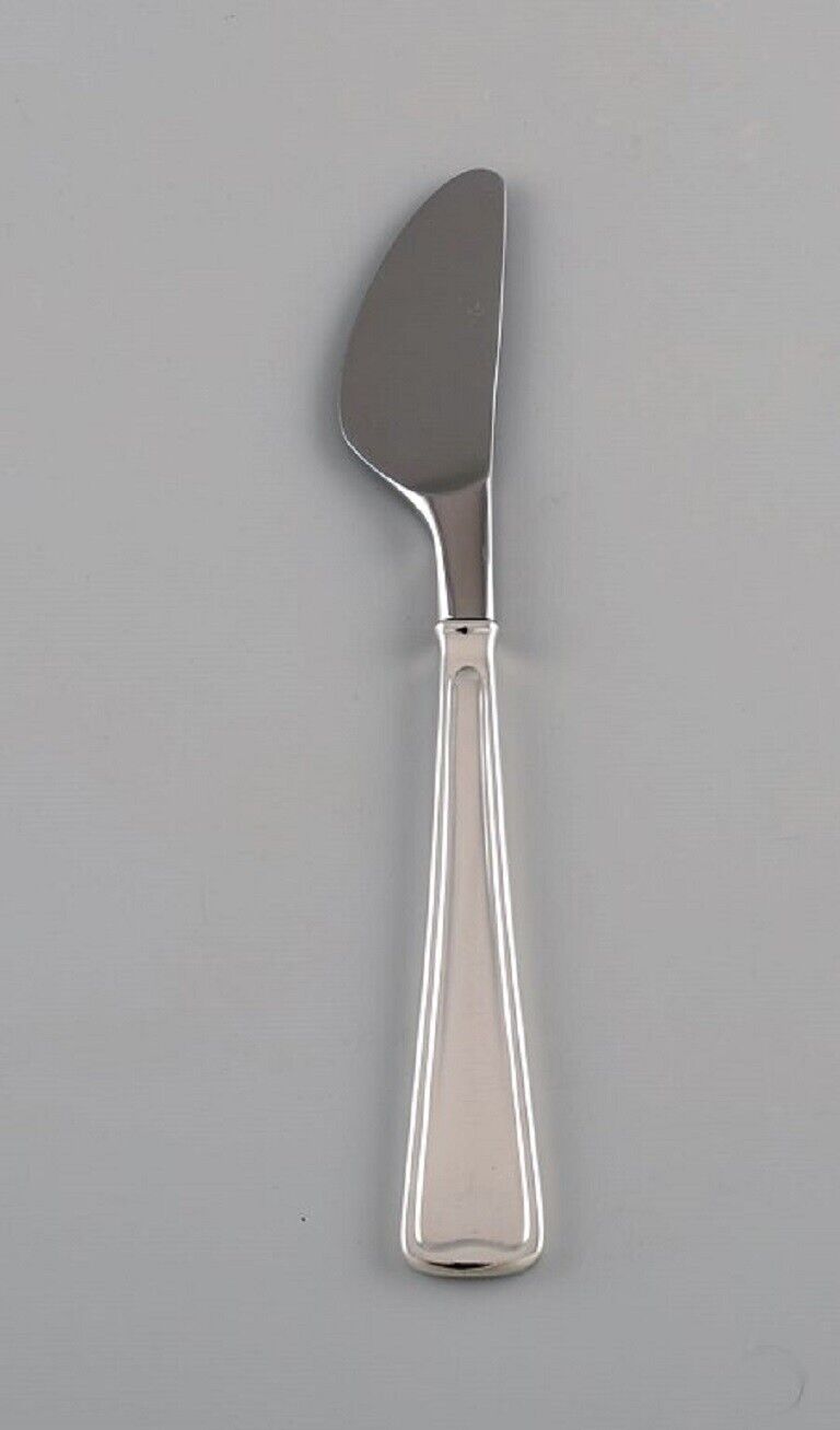 Georg Jensen Koppel cutlery. Seven lunch knives, sterling silver stainless steel