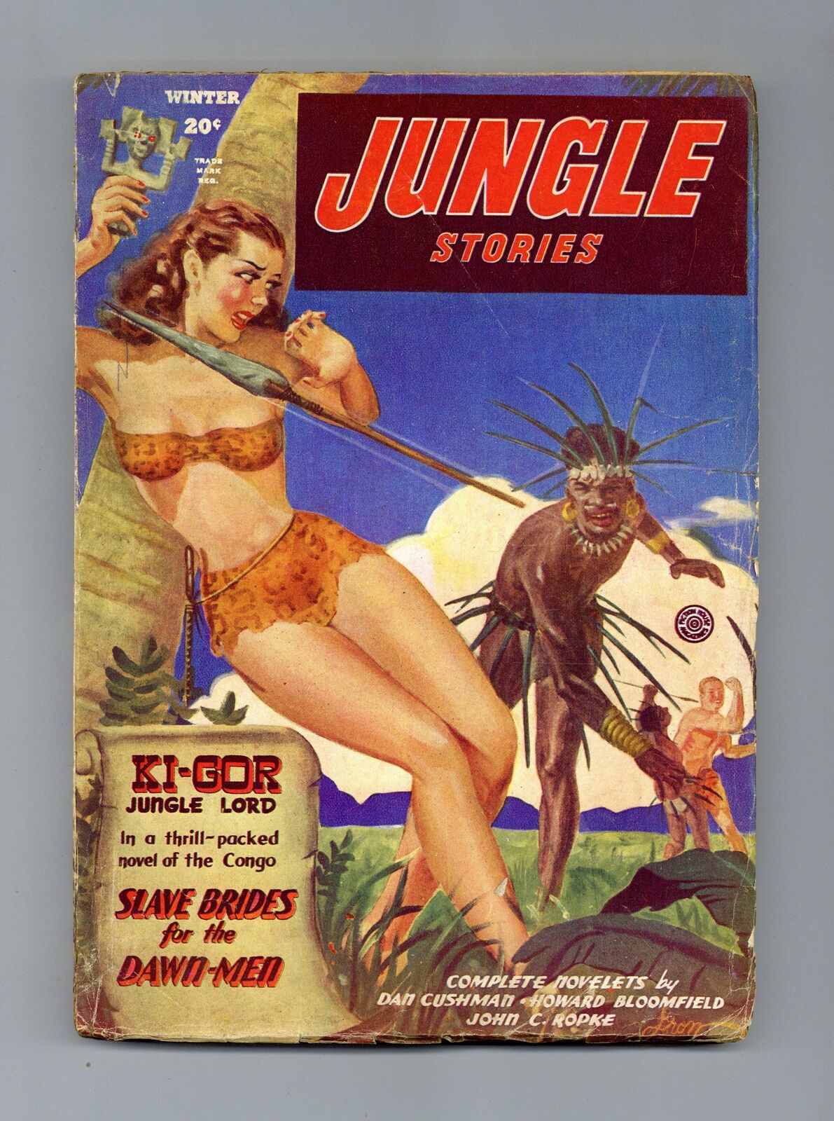 Jungle Stories Pulp 2nd Series Dec 1945 Vol. 3 #5 VG