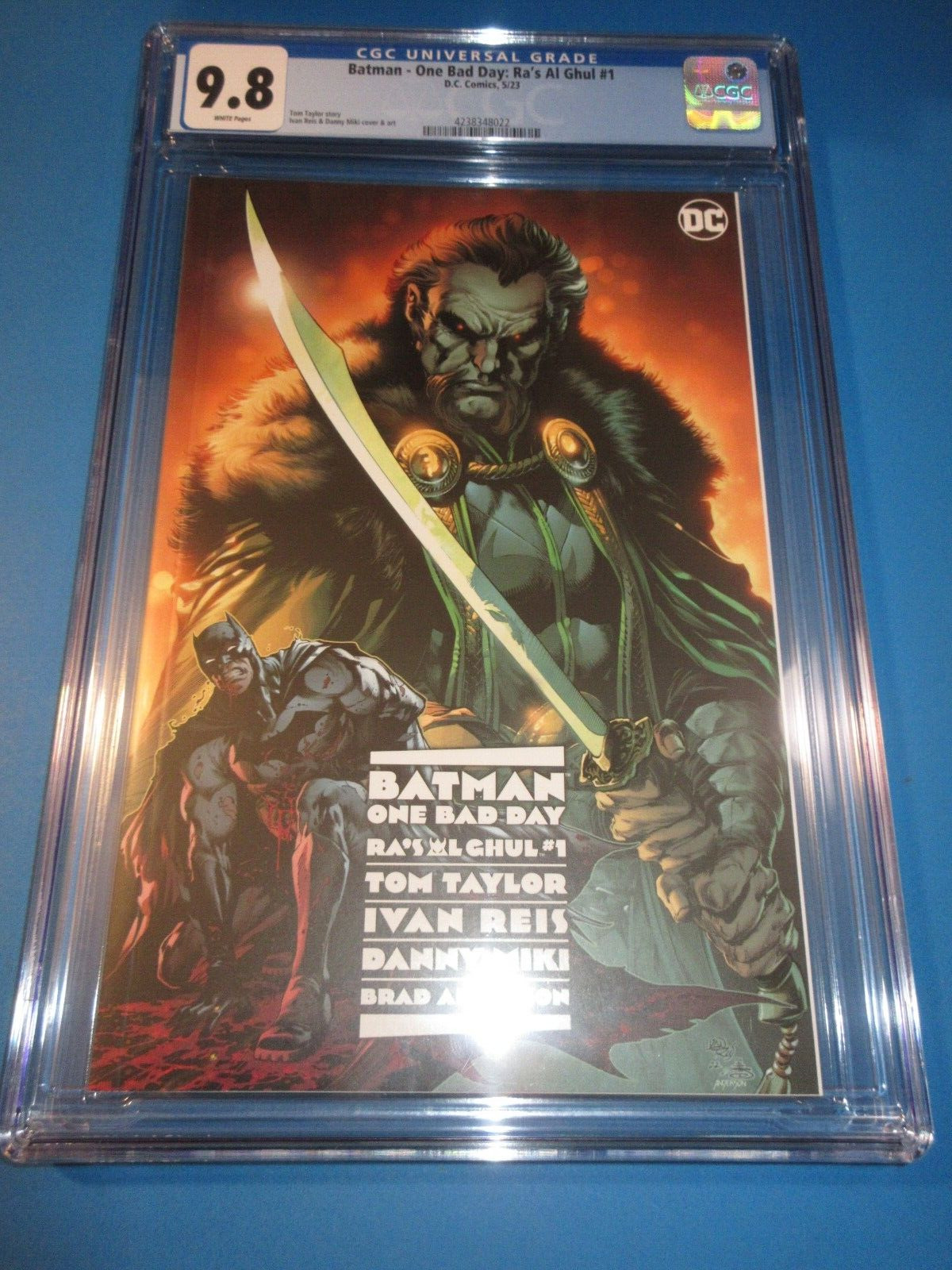 Batman One Bad Day Ra\'s Al Ghul #1 A Cover CGC 9.8 NM/M Gorgeous gem