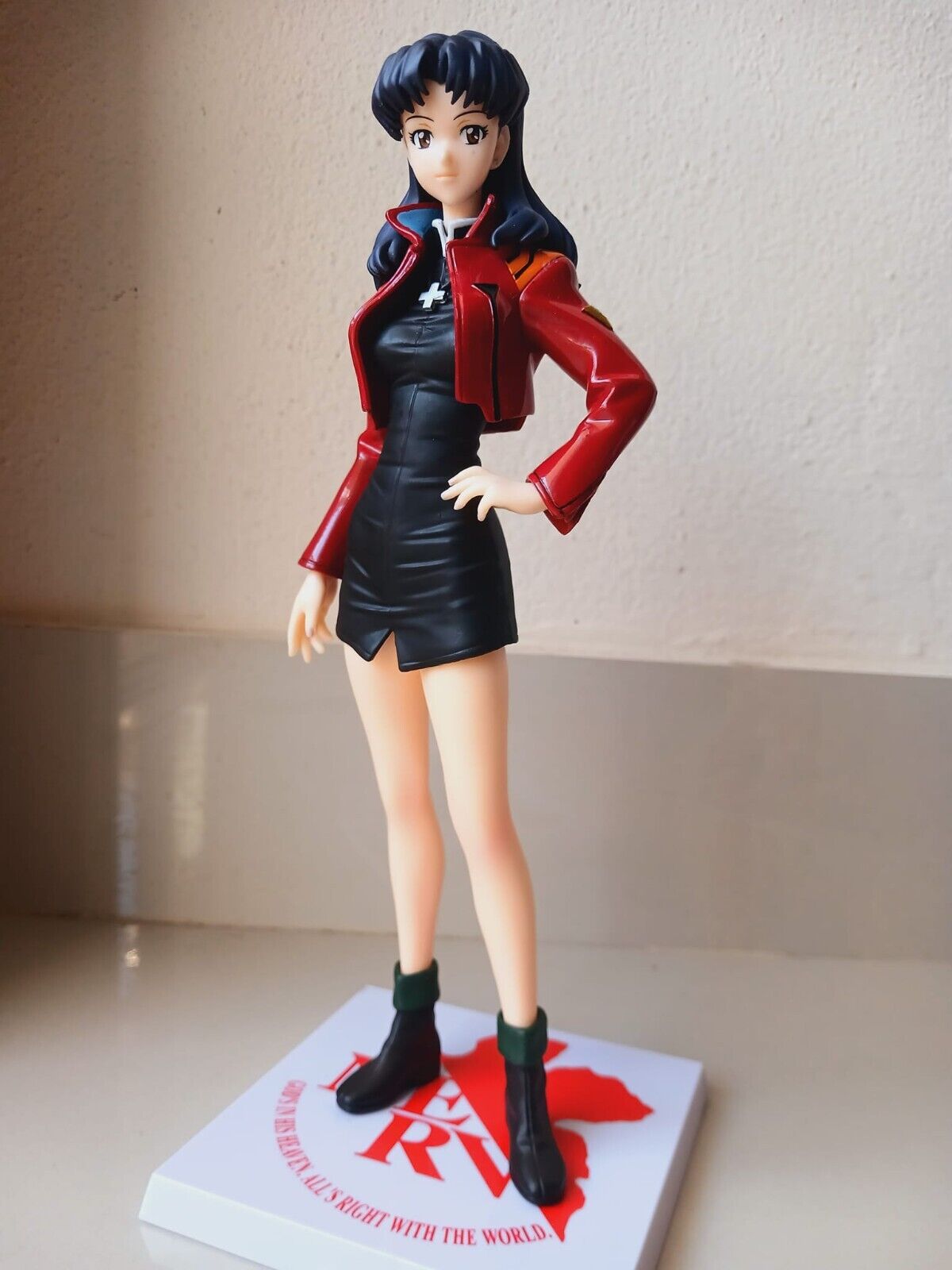 Anime Evangelion Misato Katsuragi Figure Model 2012 SEGA collection
