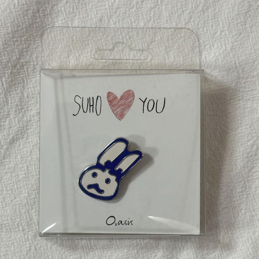 Exo Suho Fan Meeting O2Asis Pin Badge