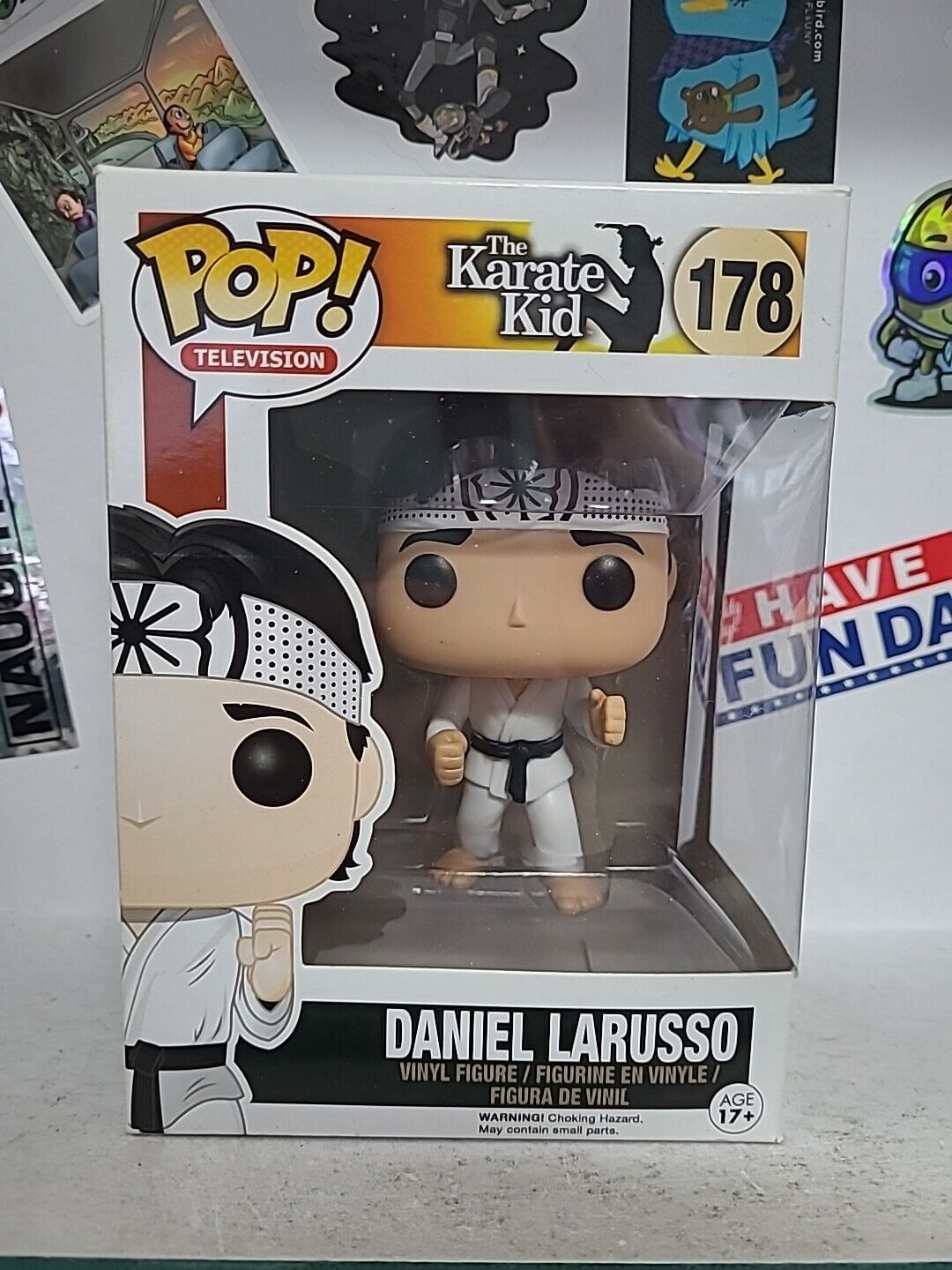 Funko Pop The Karate Kid Daniel Larusso #178 Vinyl Figure W/PROTECTOR 