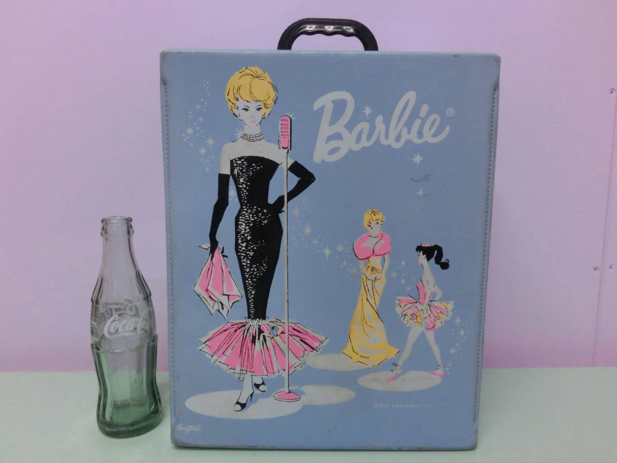 Barbie 1962 Vintage Doll Case Trunk Clothes Doll Storage Case Bag Barbie 60s V