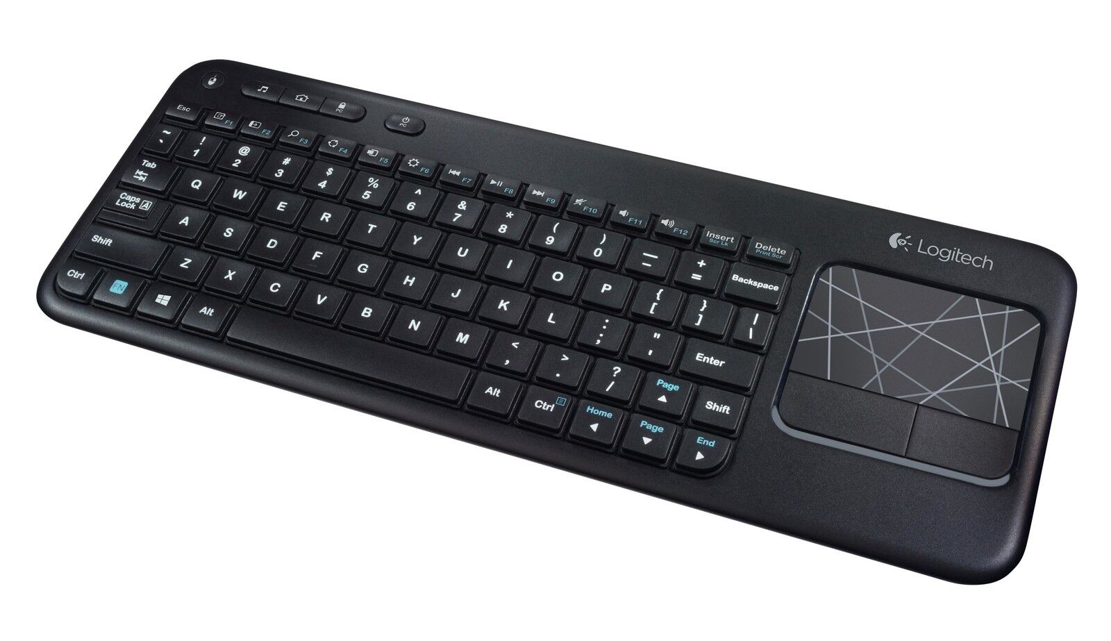  Logitech K400 Wireless Touch Keyboard with Built-In Multi-Touch Touchpad