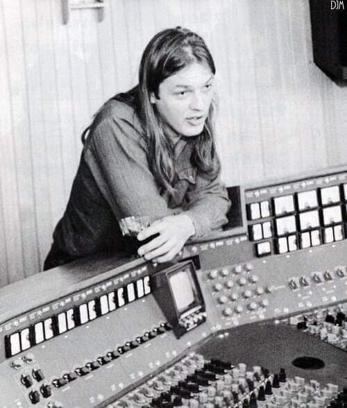 David Gilmour - Pink Floyd  #0000 Re-Print 1973 4x6