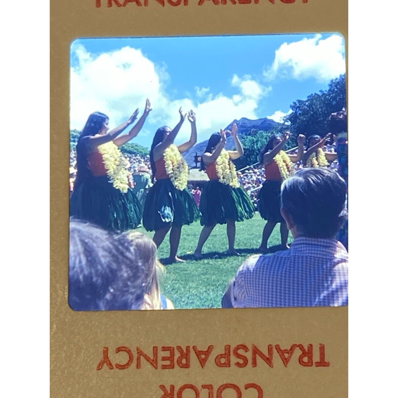Vintage 1973 Lot of 36 Kodak Slides Travel Hawaii Luau People