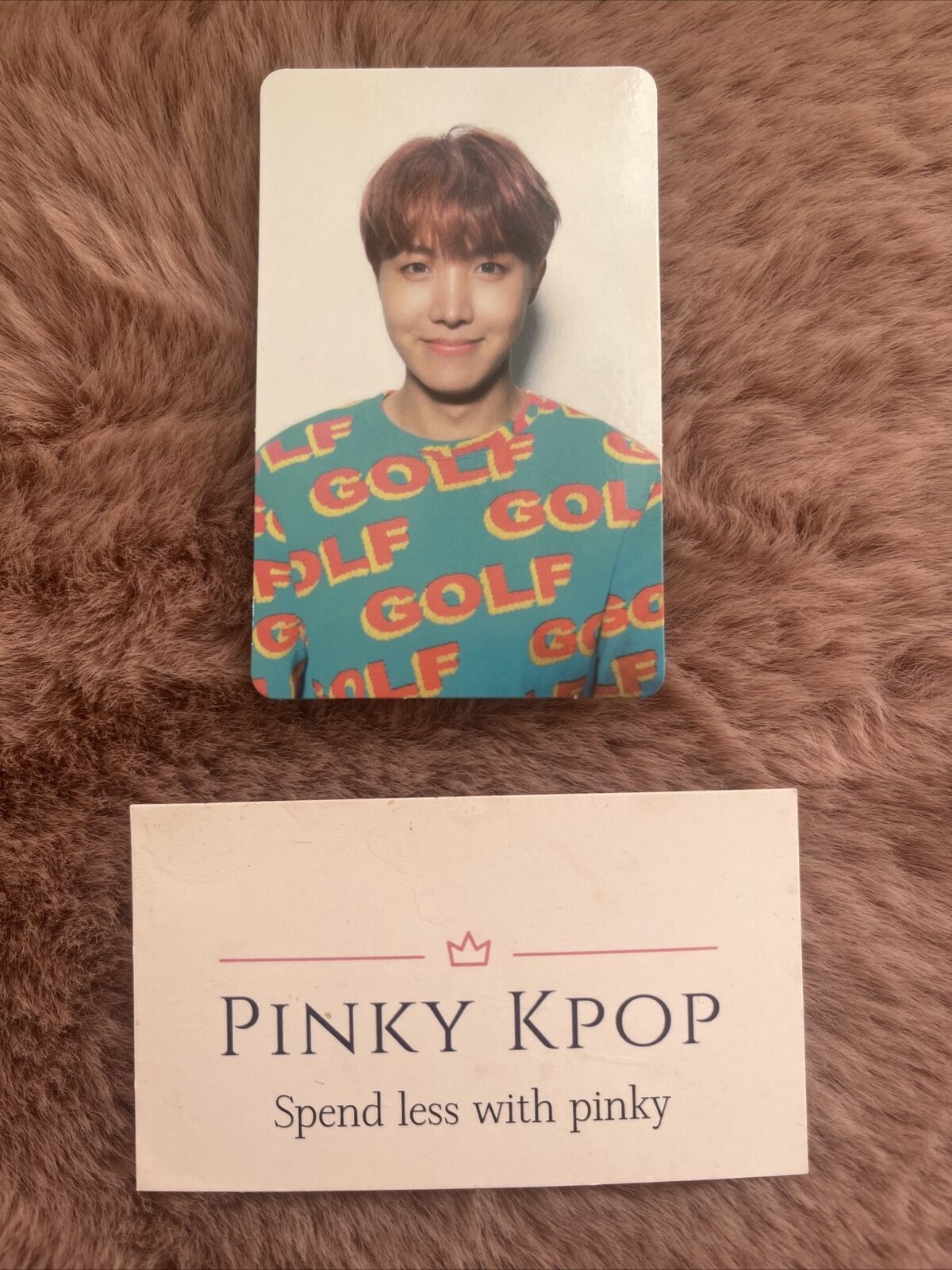 BTS Jhope \'Love Yourself\' Official Photocard + FREEBIES