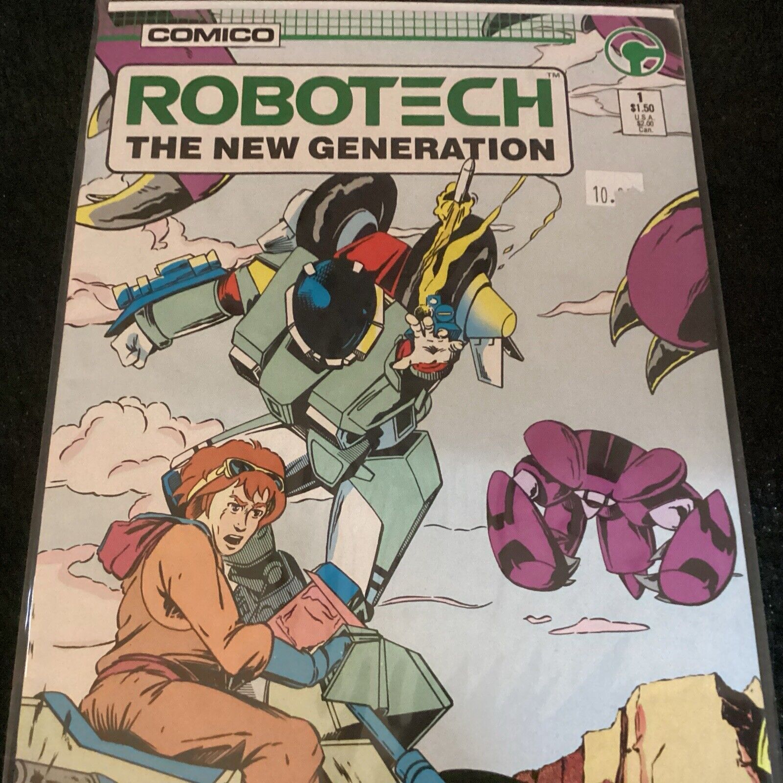 Robotech: The New Generation #1 (COMICO Comics 1985 Near Mint)