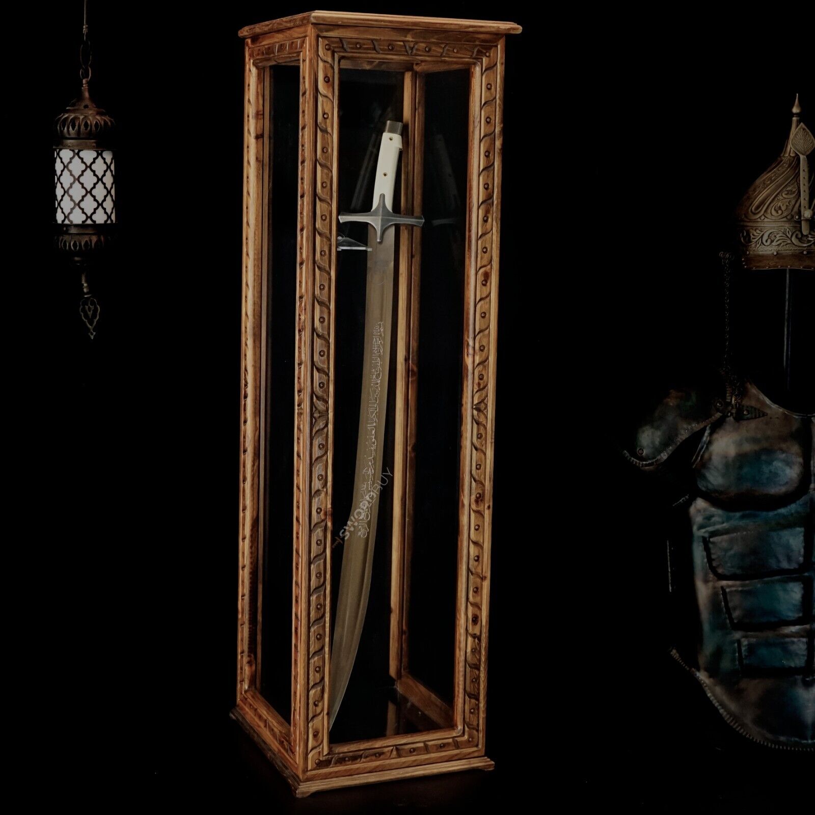 Ottoman Sword with Display Box, Handmade Real Ottoman Sword, Sword for Sale