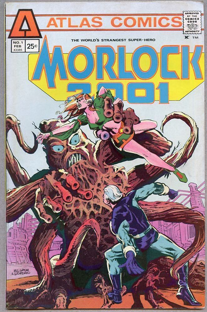 Morlock 2001 #1-1975 fn+ 6.5 Fleisher Milgrom Giordano Atlas