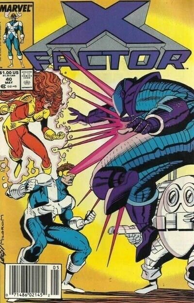 X-Factor (1986) #40 Newsstand VF. Stock Image