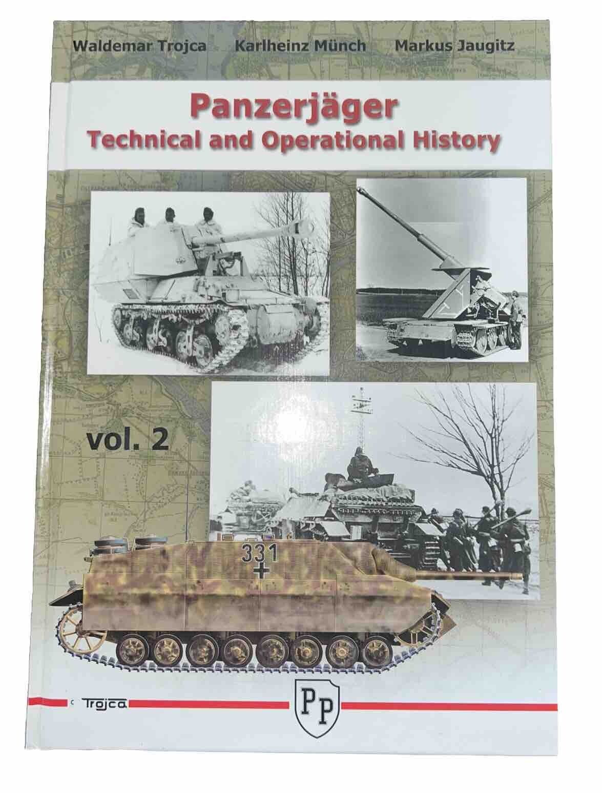 WW2 German Panzerjager Technical Operational History Vol 1 HC Reference Book