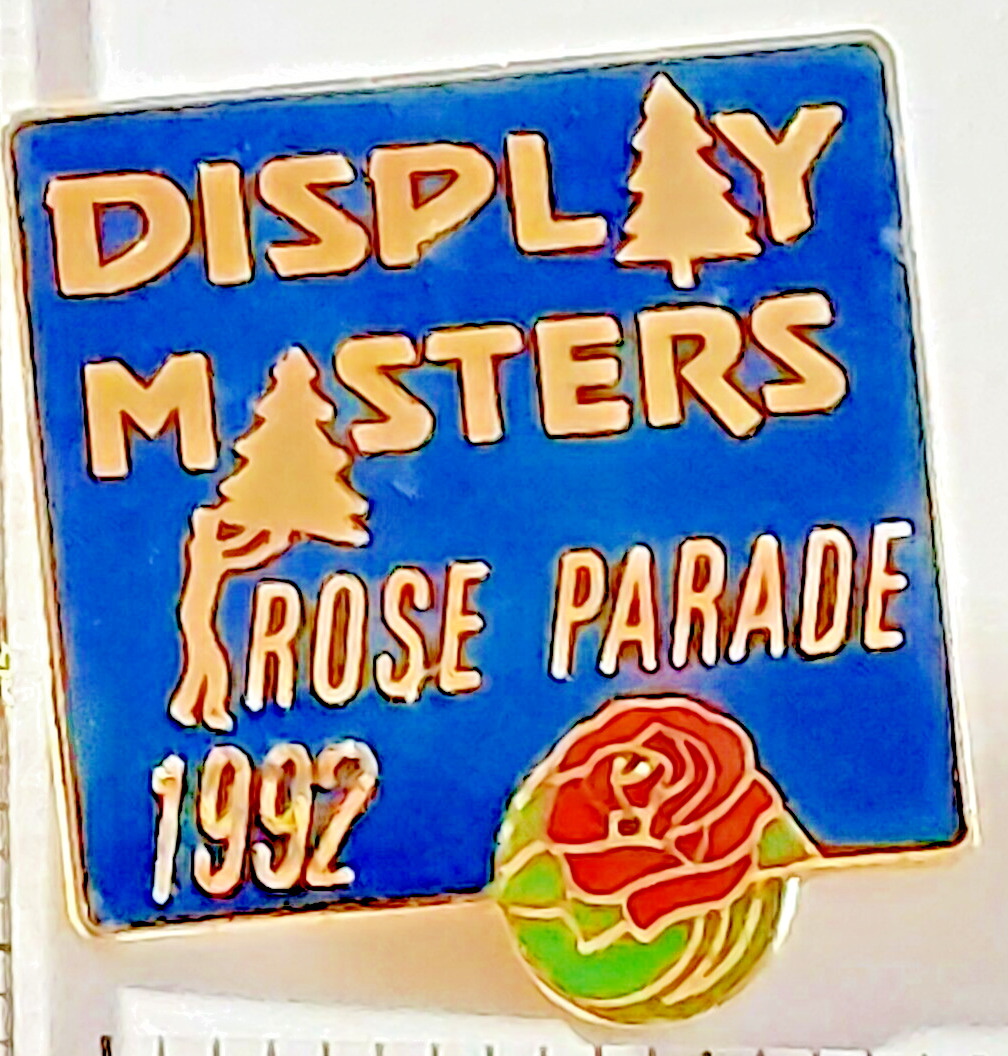 Rose Parade 1992 DISPLAY MASTERS  Lapel Pin (051123/071223)