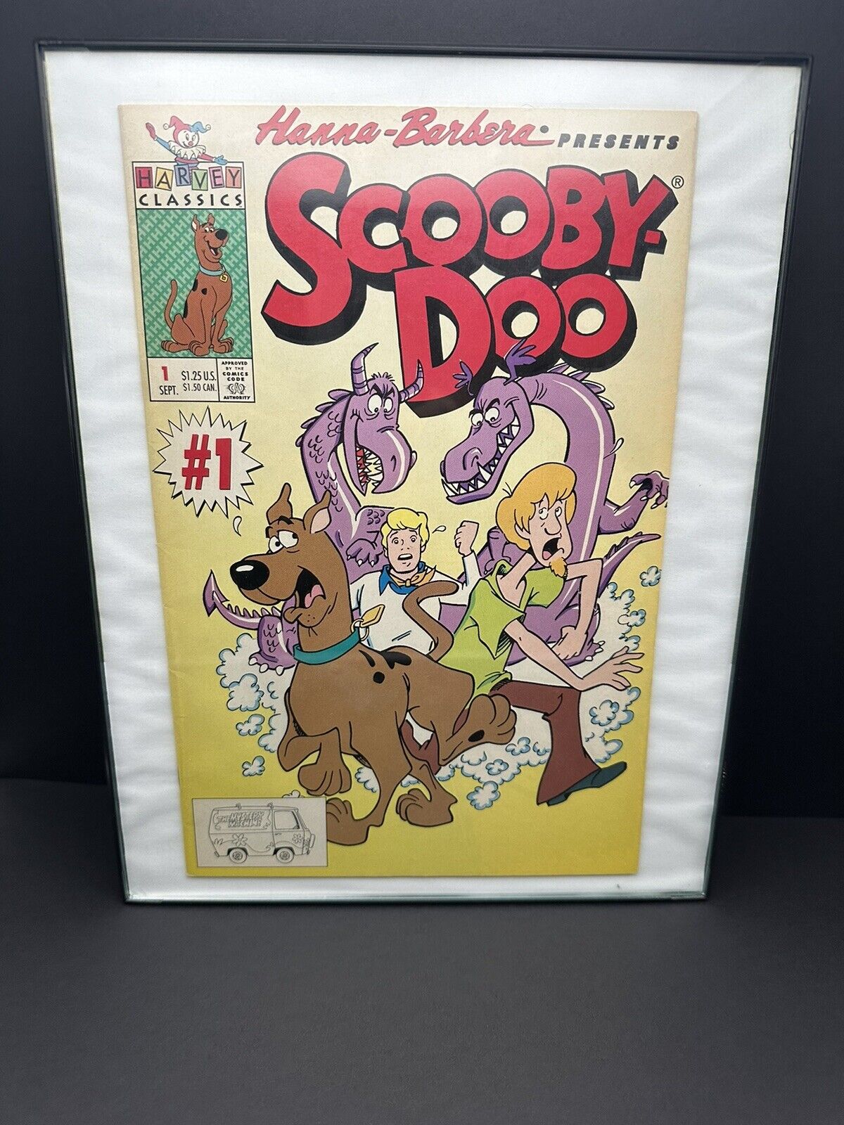 Vintage Hanna-Barbera Scooby-Doo #1 Harvey Collection