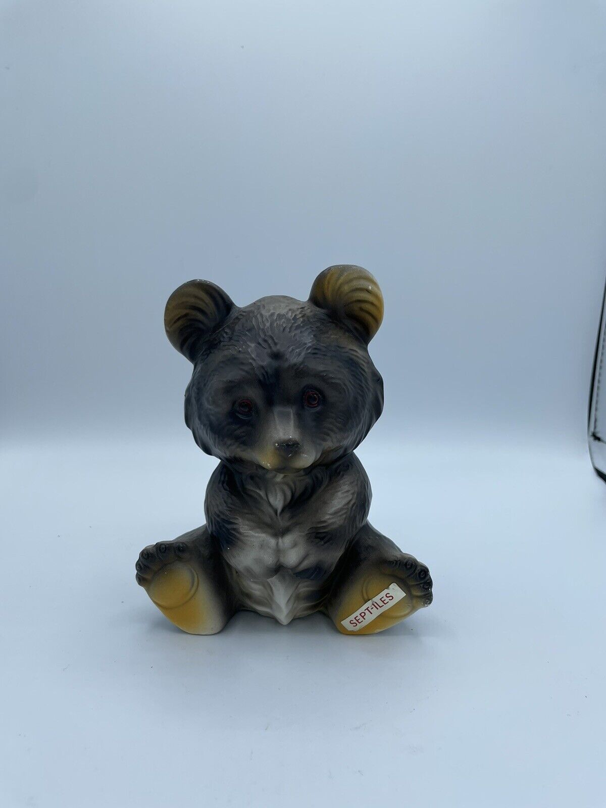 Vintage Ceramic Bear Figurine Bradley Exclusives Japan Brown Sweet