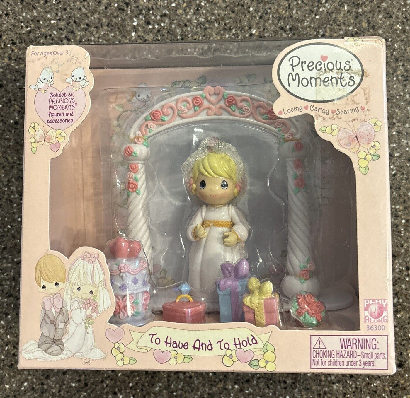 NEW IN BOX COLLECTIBLE VINTAGE PRECIOUS MOMENTS \'TO HAVE AND TO HOLD\' FIGURINE
