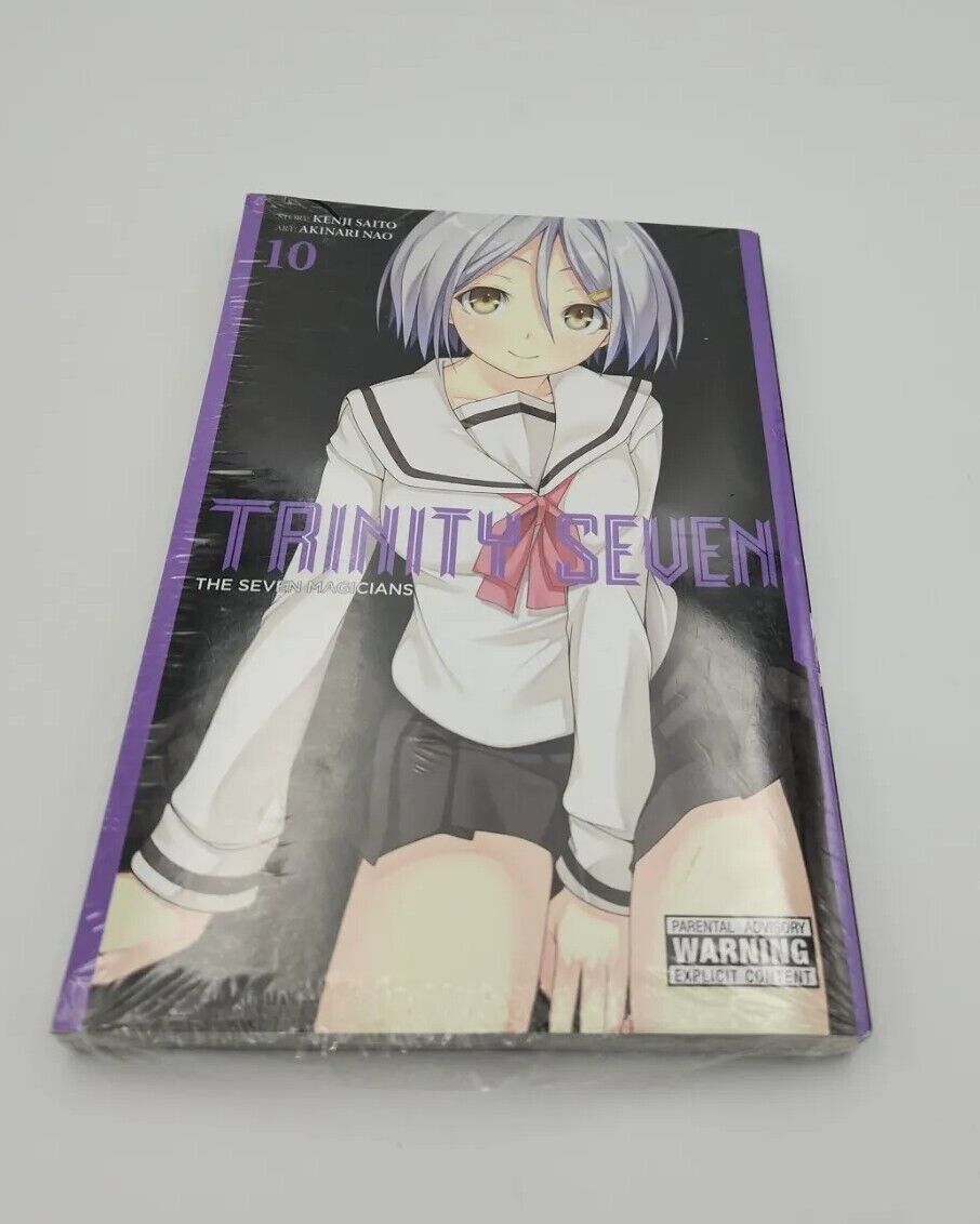 Trinity Seven The Seven Magicians 10 New Sealed