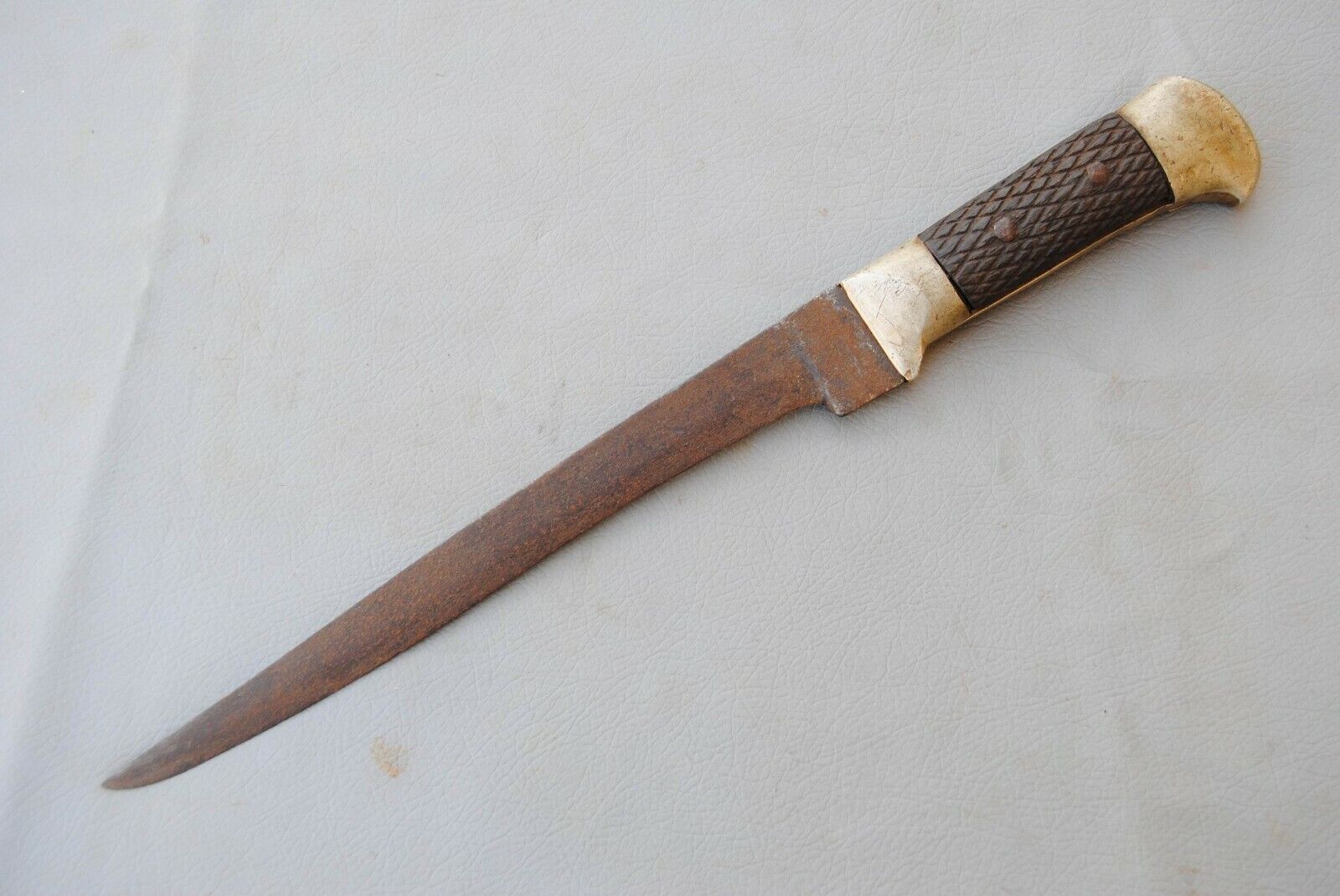 Org Rajput Anglo Indian Fateh Shahi Kard Indian State Hunting Knife dagger