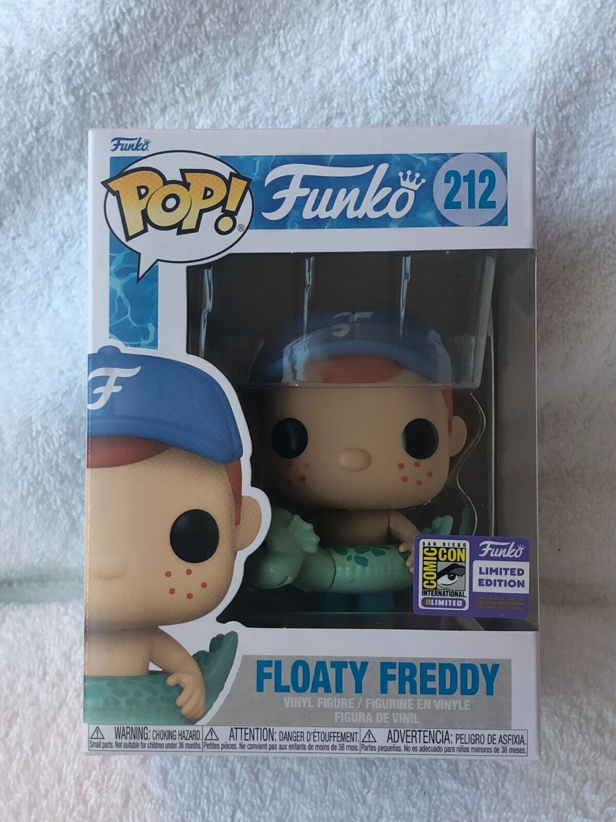 SDCC 2023 Funko Pop EXCLUSIVE Floating Freddy #212 CC Sticker NIB