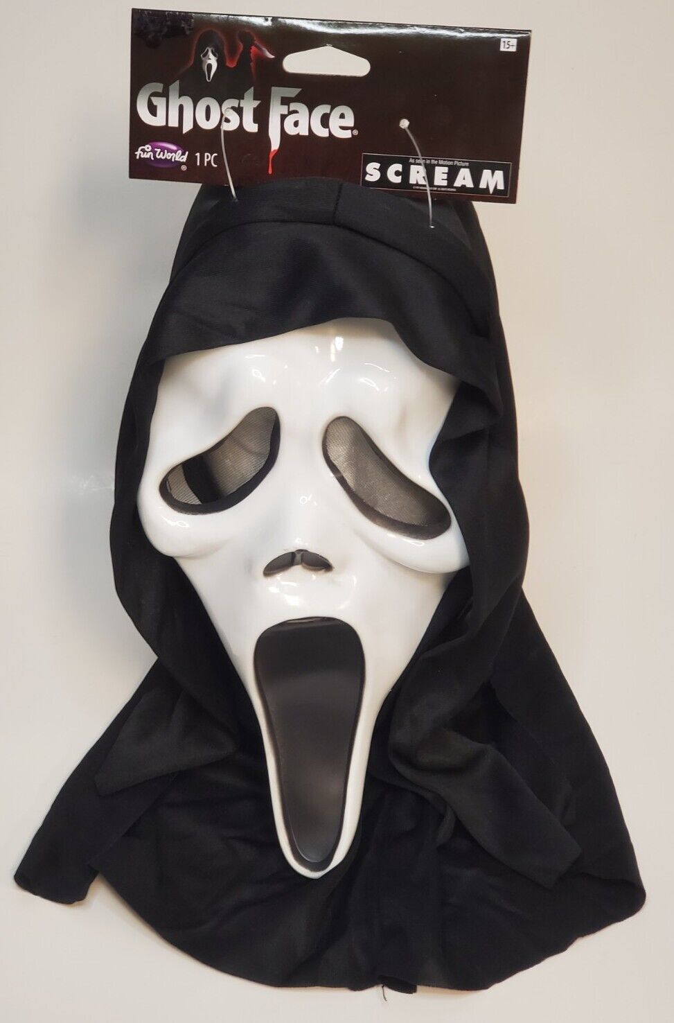 Scream Ghost Face Adult Costume Hooded Halloween Mask Fun World Easter Unlimited