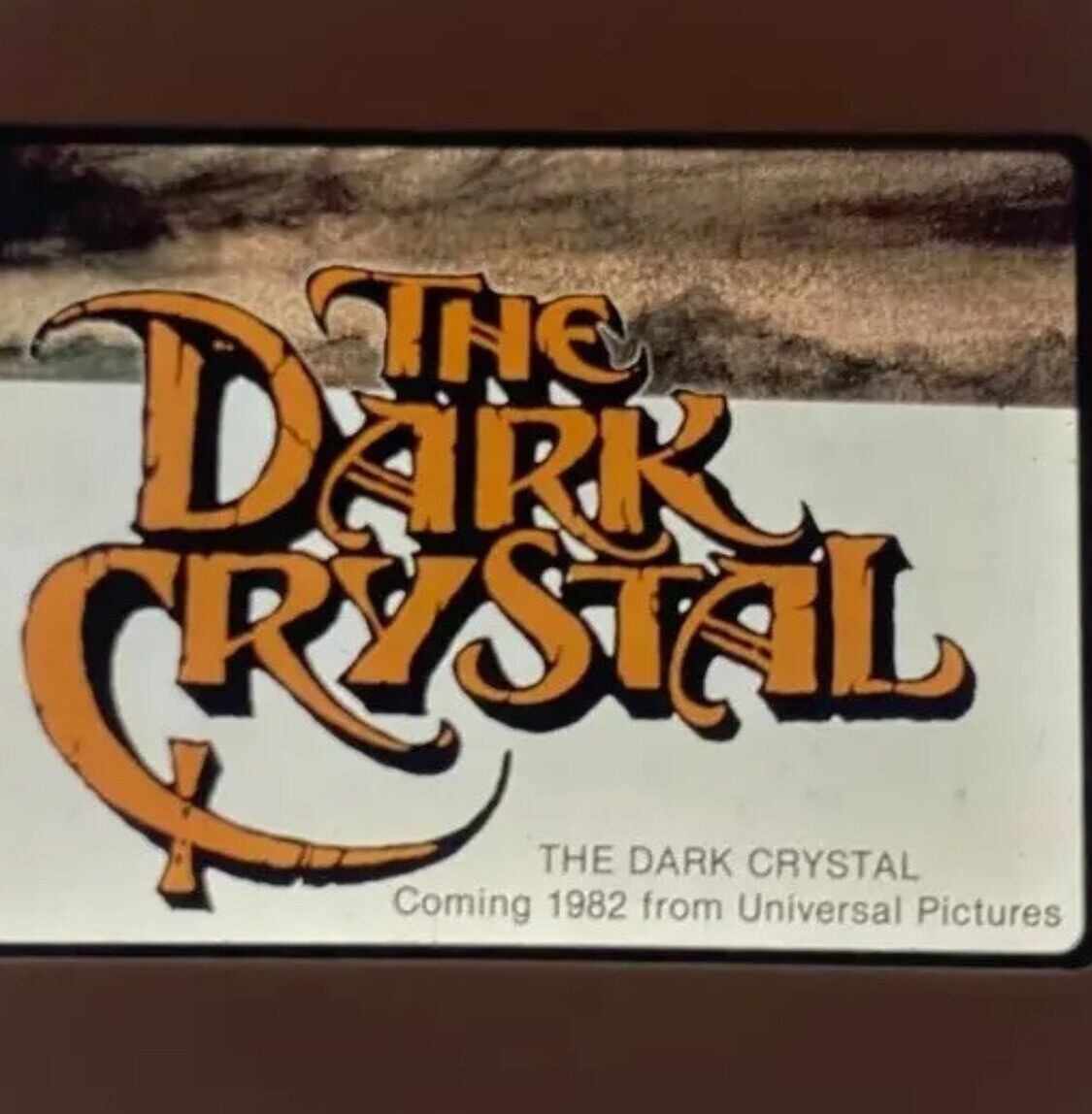 1982 The Dark Crystal AMC Promo Screening Vintage Movie Slide RARE