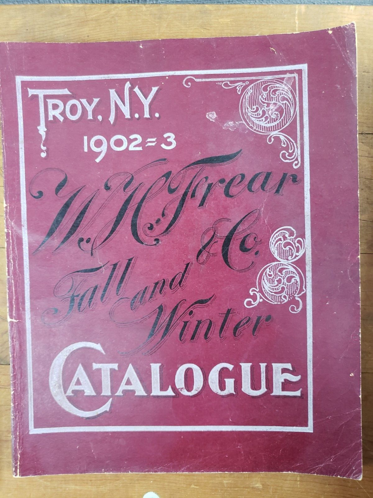 Antique 1902 Frear's Catalog Troy NY Corsets Clothing Shoes Furniture 159 Pages