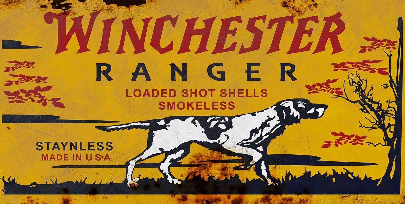 WINCHESTER RANGER SHOT SHELLS DOG 24\