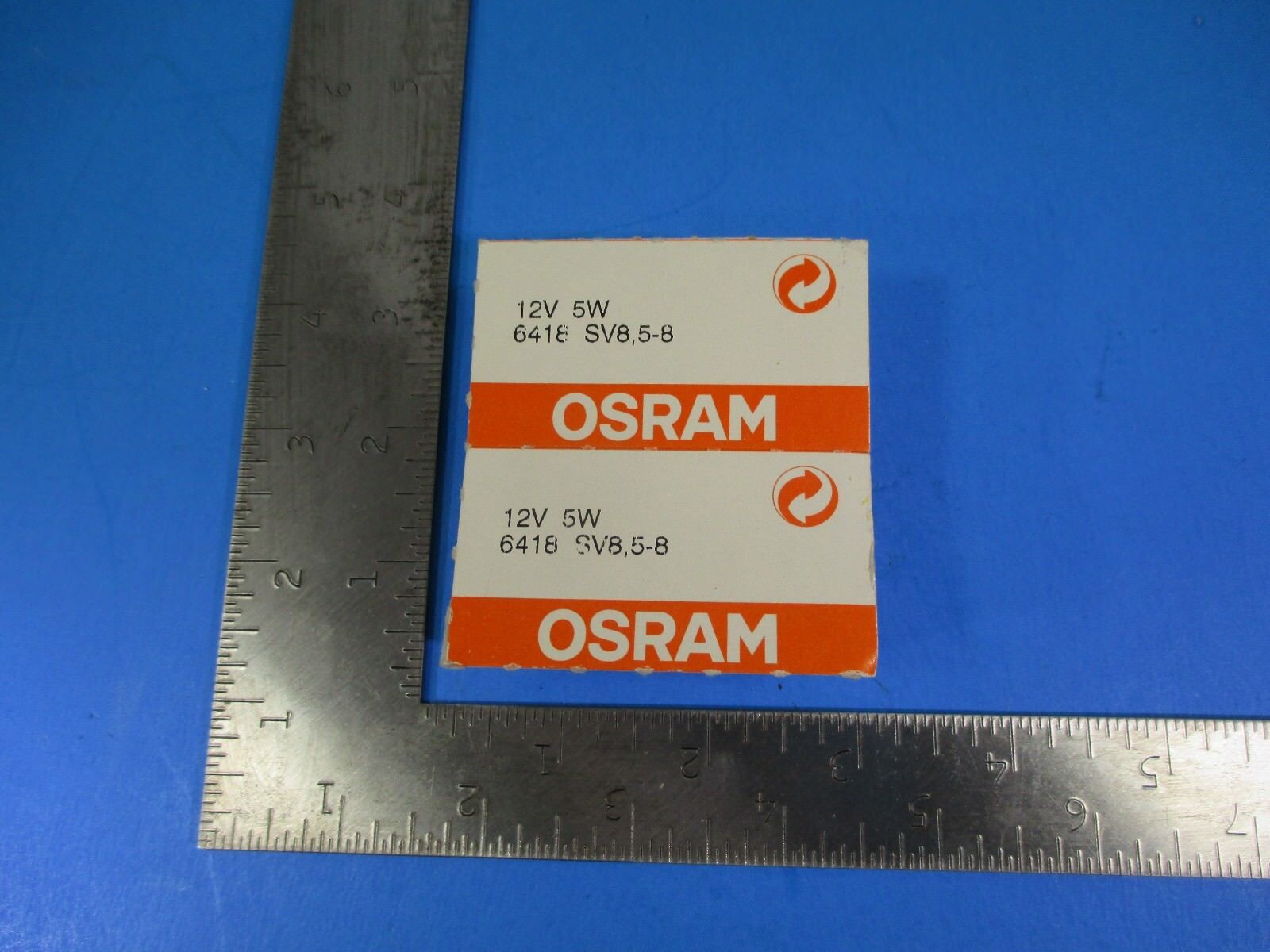Osram 12 V 5W LED Lights # EP6418 NOS New in Package NOS3 B1