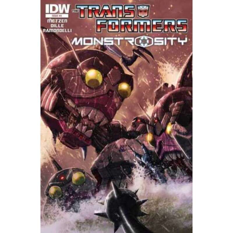 Transformers: Monstrosity #4 in Near Mint condition. IDW comics [w.
