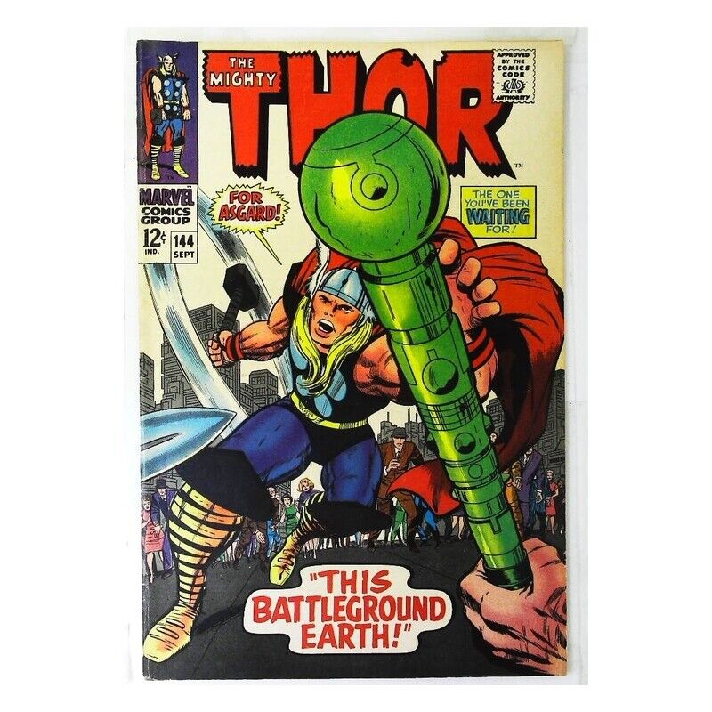 Thor (1966 series) #144 in Very Fine minus condition. Marvel comics [c~