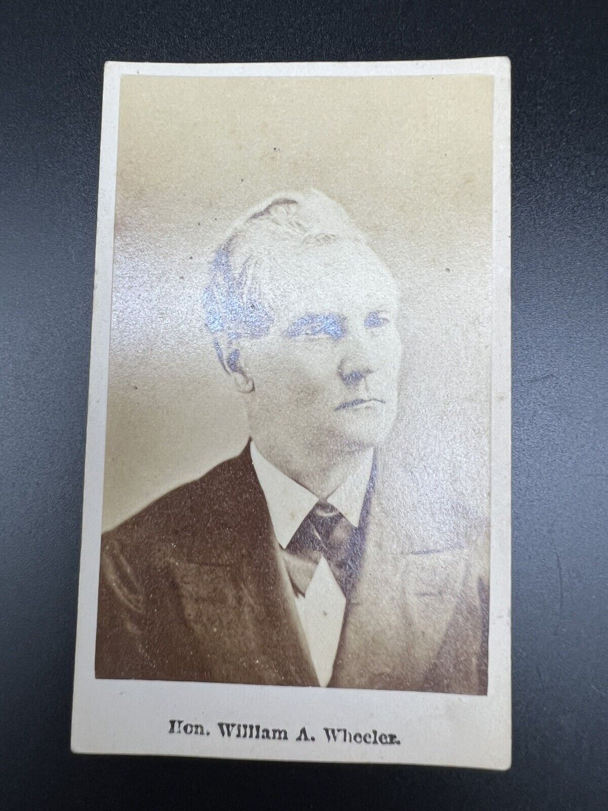 ANTIQUE WILLIAM A. WHEELER - 19TH U.S. VICE PRESIDENT PHOTO CABINET CARD - L253