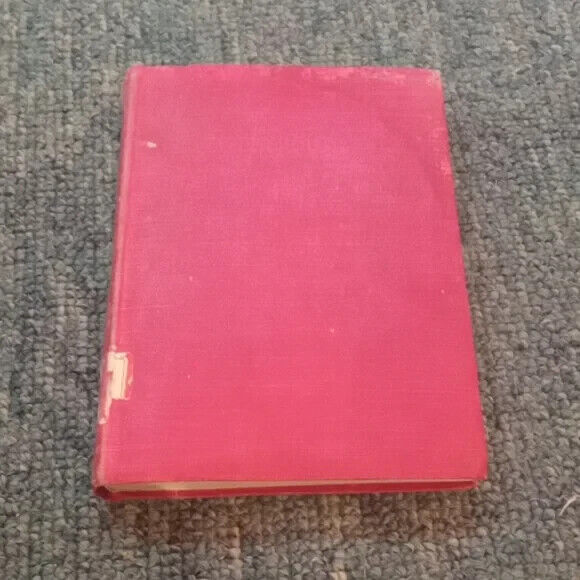 vintage 1897 the plays of shakespeare red hardcover book