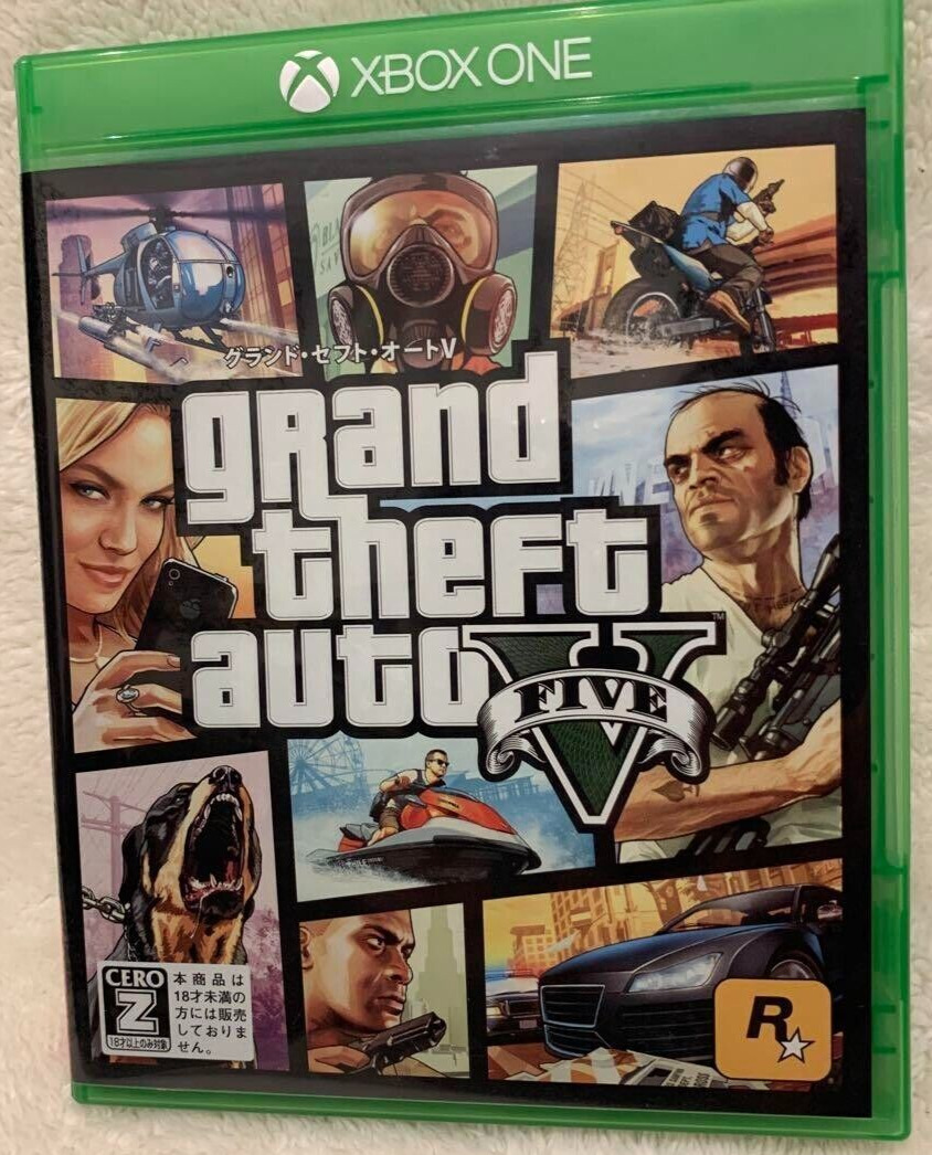Xbox One Grand Theft Auto V Five CERO rating \