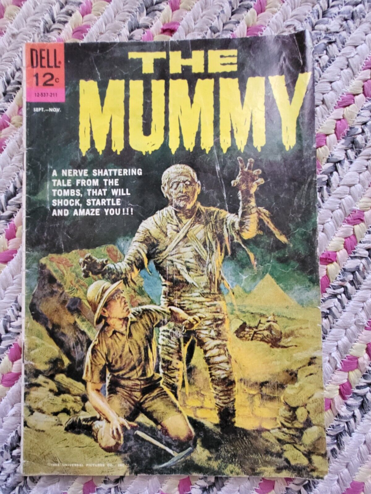 Vintage Dell Comics The Mummy September/November 1962
