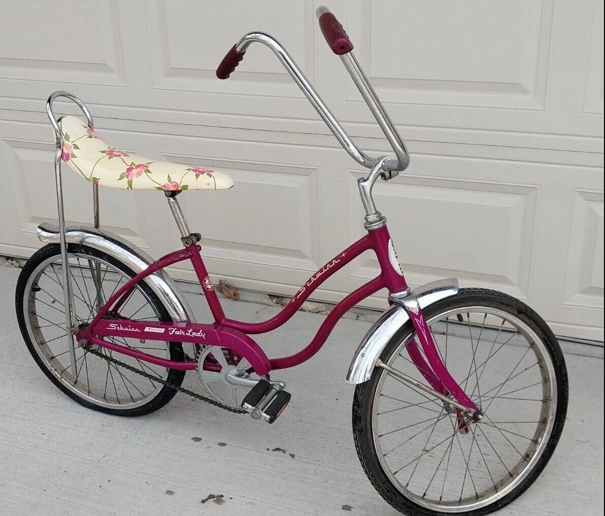 1970 Schwinn Fair Lady Violet Stingray Bicycle