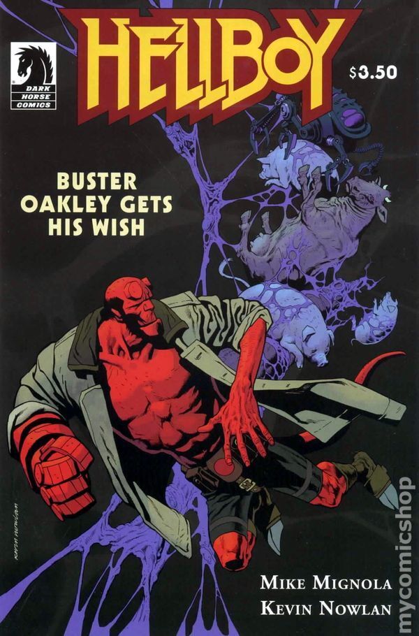 Hellboy Buster Oakley Gets His Wish #0A VG/FN 5.0 2011 Stock Image Low Grade