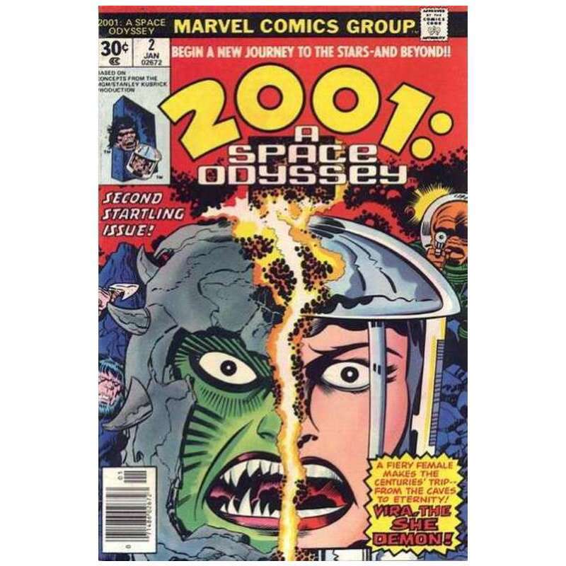 2001: A Space Odyssey #2 in Very Fine minus condition. Marvel comics [q|