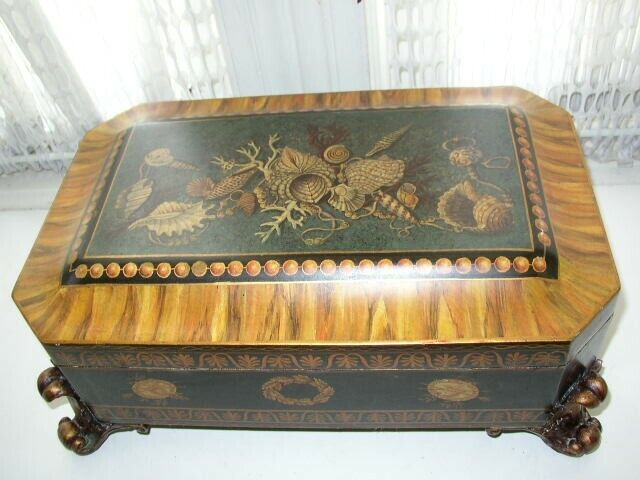 Fabulous, Large, Heavy, Document, Gold Coins, Treasure or Jewelry Casket