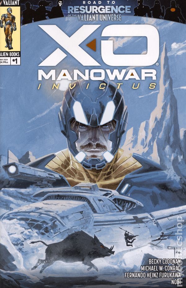 X-O Manowar Invictus 1A Stock Image