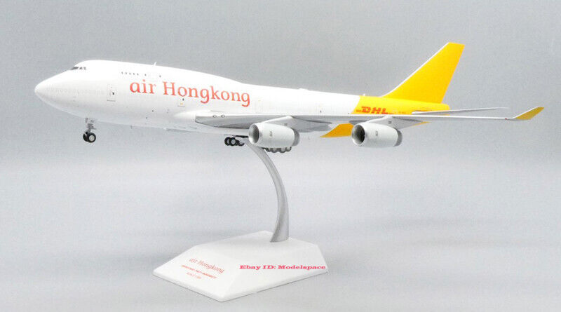 1:200 JC Wings Air Hong Kong Boeing B747-400(BCF) Diecast Aircraft Model B-HOU