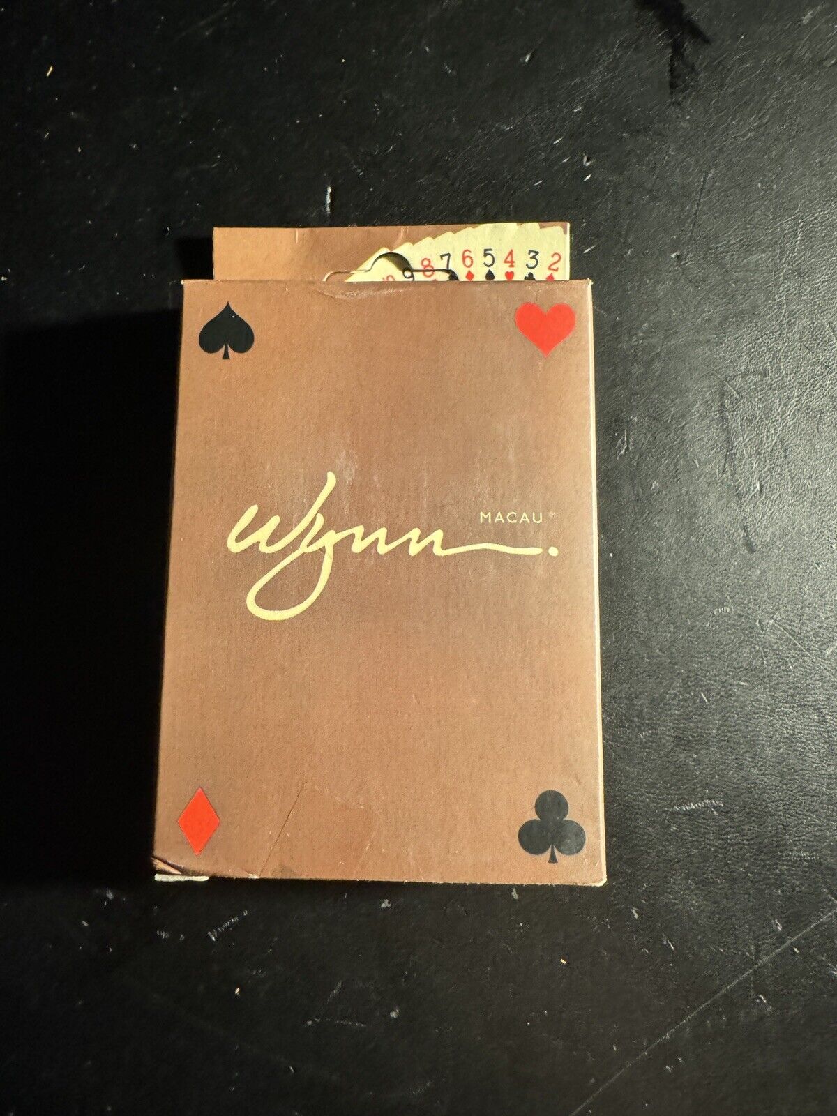 Wynn Macau Playing Cards. Never Used.