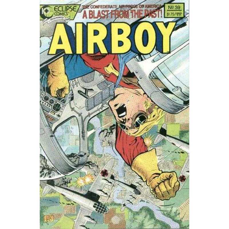 Airboy (1986 series) #39 in Near Mint condition. Eclipse comics [b,
