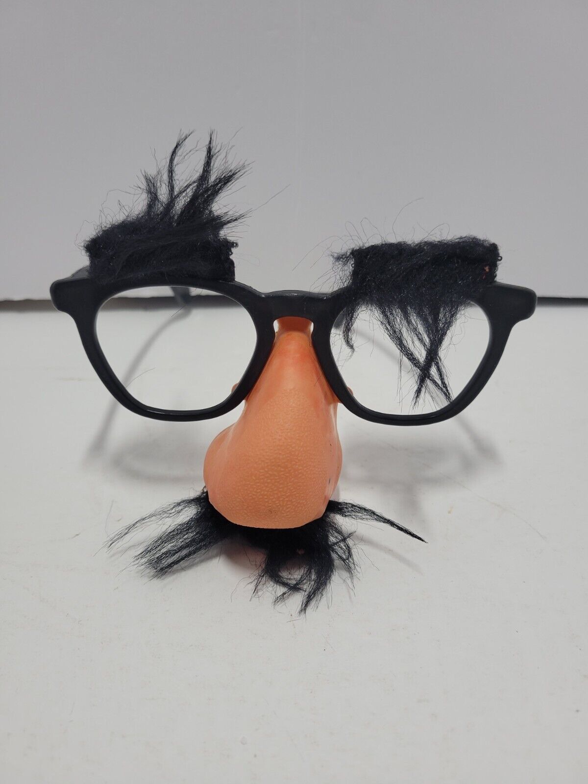 Vintage Halloween Funny Disguise Novelty Glasses Big Nose Rubber Topstone